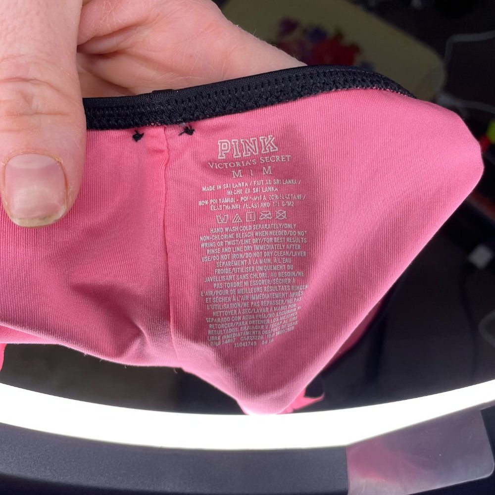 Pink Brand - Black Bikini Set Top XS Bottom Med - Picture 5 of 6